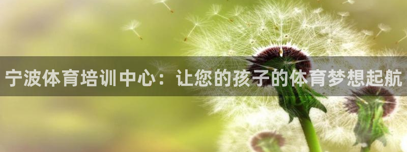 JJB竞技宝官网下载软件：宁波体育培训中心：让您的孩