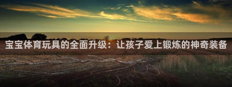 JJB竞技宝官网下载平台注册流程视频：宝宝体育玩具的