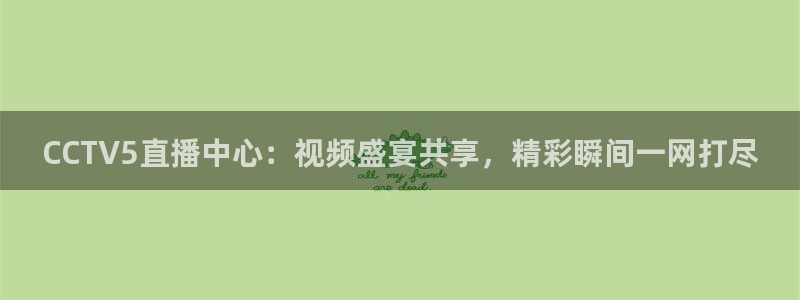 免费nba直播 极速体育：CCTV5直播中心：视频盛宴共享，精彩瞬间一网打尽
